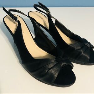 AUBREY LYNN SATIN HEELS